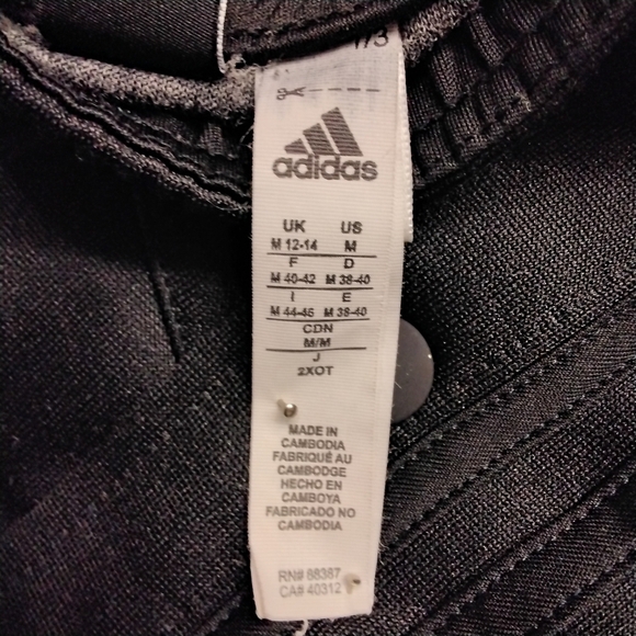 Adidas Women's Pull Off Courtside/Track Pants  Size M - Picture 6 of 6